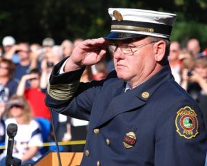 Hudson Fire Department unveils 9/11 memorial