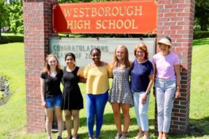 Westborough Women’s Club presents scholarships