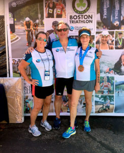 Shrewsbury trio to compete in the Boston Triathlon to raise funds to end opioid addiction
