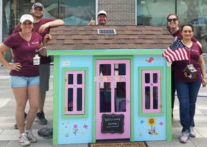 Cornerstone Bank participates in Habitat for Humanity Operation Playhouse Build-A-Thon