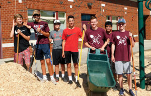 WHS student athletes give back to community with day of service