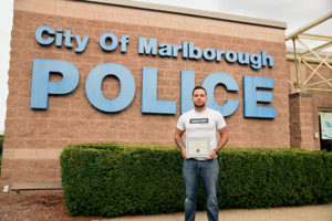 Marlborough man receives first Citizen’s Award from Marlborough Police
