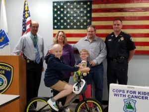 Marlborough police join forces with Cops for Kids with Cancer