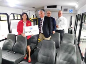 Marlborough officials celebrate new shuttle service