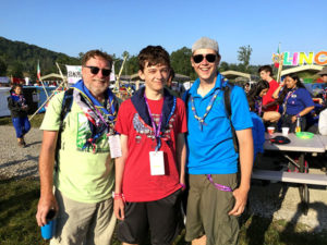 Northborough Scouts enjoy comradery and bridge cultures at World Jamboree