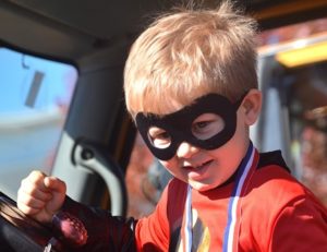 Costumed kids enjoy Northborough Crossing’s ‘Truck or Treat’  