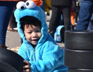 Costumed kids enjoy Northborough Crossing’s ‘Truck or Treat’  