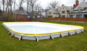 Swings N Things offers full services for outdoor skating rink supplies