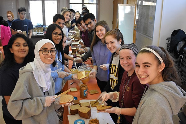 Northborough’s Rotary Interact Club service project benefits Worcester shelter `