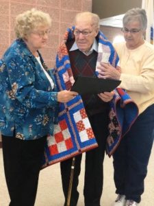 Veterans get a gift of warmth – and love