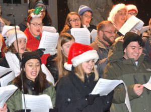 Seasonal songs and Santa highlight Marlborough’s tree lighting