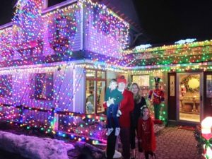 The holiday spirit shines – brightly &#8211; in Southborough neighborhood