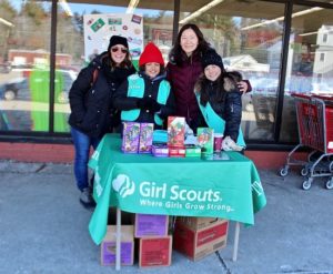 Girl Scout cookie time in Northborough