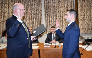 Henry sworn in as new Northborough police officer
