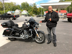 Marlborough man sees the country from the seat of his motorcycle