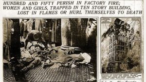 Lecture on Triangle Shirtwaist Factory Fire to be held at Tatnuck