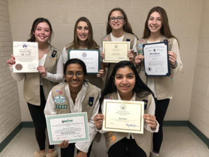 Westborough Girl Scout Troop 11130 achieves Silver Award