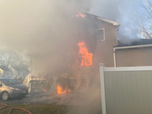 Shrewsbury home sustains significant damage after morning blaze