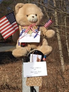 Kids go on a ‘bear hunt’ in Northborough