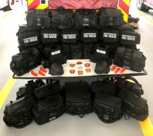 Local fire departments receive active shooter response gear