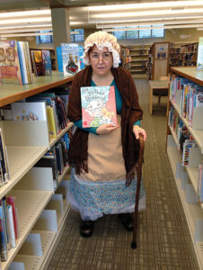 Children’s librarian dresses up to spark literary fun