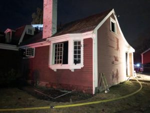 Fire damages one of Marlborough’s oldest homes