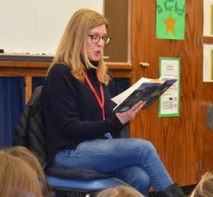 Hometown author visits Southborough’s Neary School