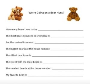 Northborough families are going on a ‘bear hunt’