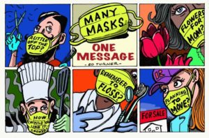 Many masks&#8230;one mission