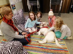 Girl Scouts earn Silver Award for ‘Read to Furry Friends’