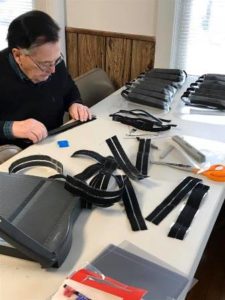 Northborough veterans make, donate face shields for healthcare workers