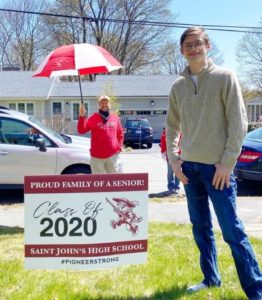 St. John’s finds unique ways to honors seniors