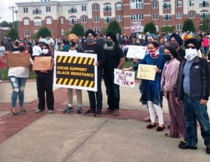 Westborough residents come together to hold peaceful vigil