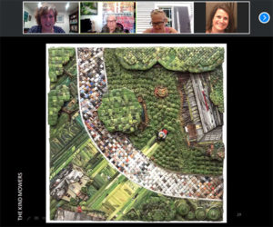Shrewsbury High School art students visit with artists virtually via Zoom
