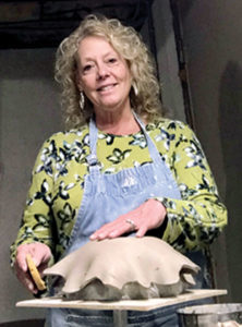 Grafton artist shares her passion for pottery with community