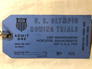 Olympic Rowing Trials at the Lake – 1952
