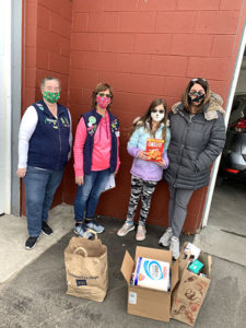 Marlborough Girl Scouts host successful food drive with Al’s Brodeur’s Auto Body