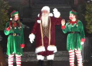 Hudson reports Santa sighting at Town Hall