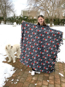 Shrewsbury High student sells cookies and blankets to help homeless dogs