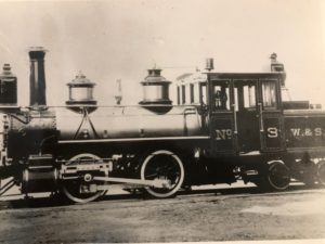 The Worcester and Shrewsbury Railroad – Engine Number 3