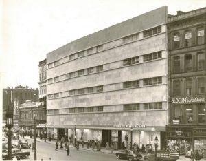Denholms storefront in 1951
