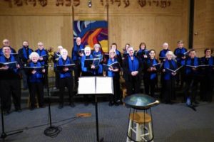 Shir Joy Chorus will have a winter concert on Feb. 14 (photo is pre-pandemic).
