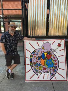 Hudson musician and published author is now creating artwork 