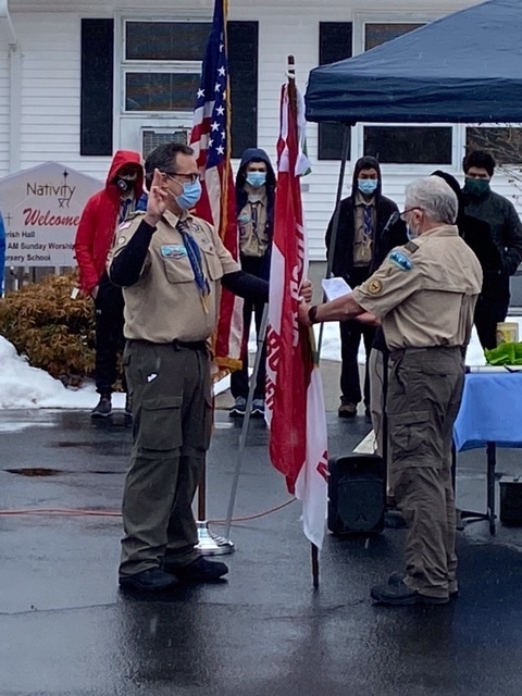Northborough Boy Scout Troop 1 celebrates 12 years of service from Scoutmaster