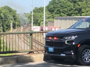 Westborough firefighters beat back brush fire, second major response of the day