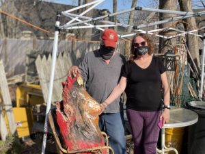 For Marlborough couple, bird sculpture brings joy