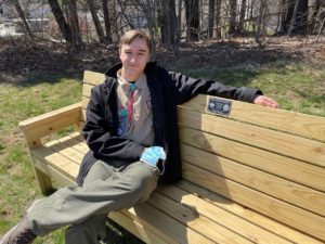 Eagle Scout project to provide outdoor seating at St. Rose of Lima