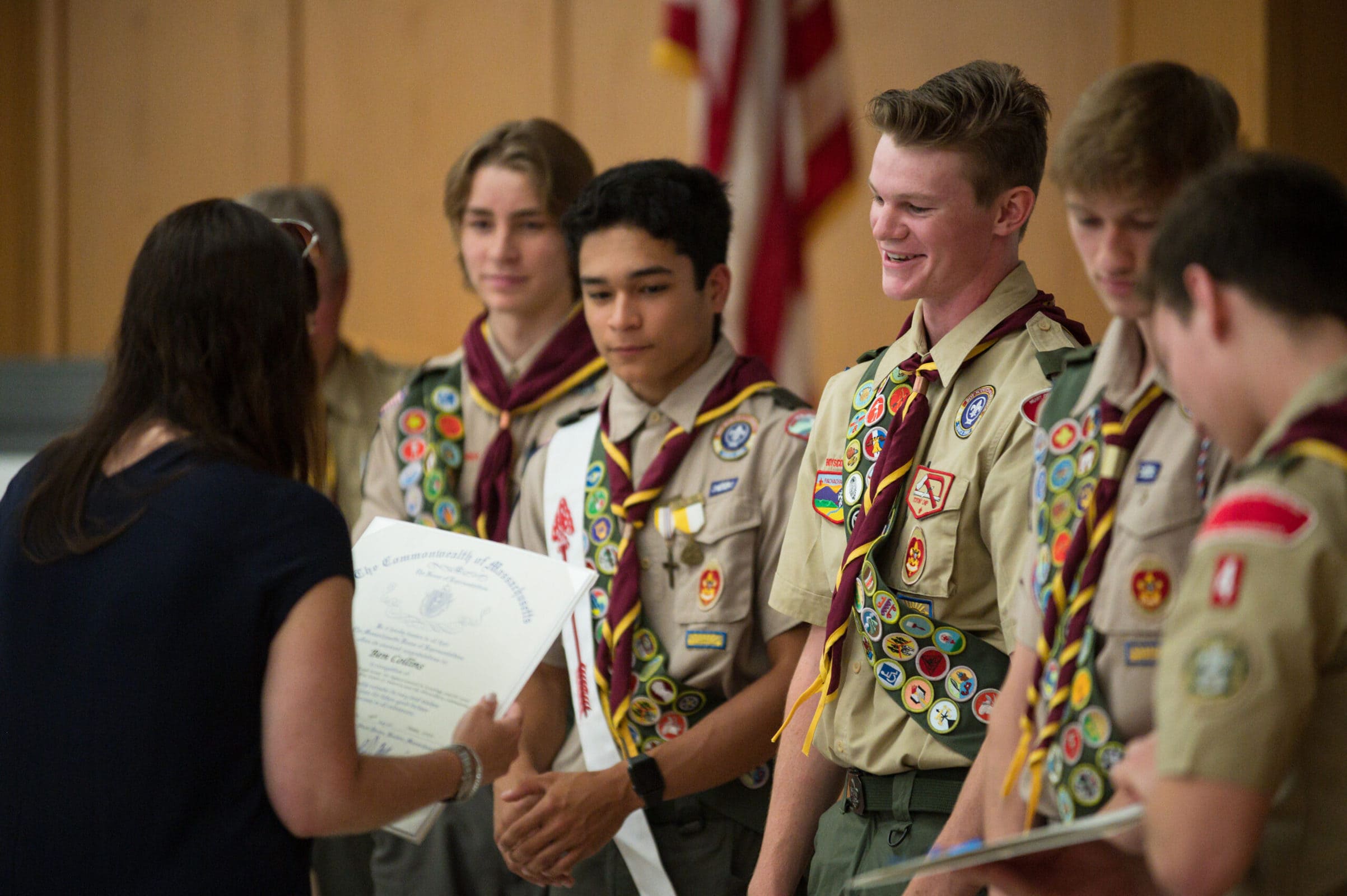 Shrewsbury Troop 4 celebrates Eagle Scouts at ceremony