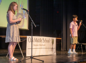 Oak Middle School celebrates eighth grade students