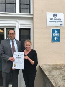 Marlborough Community Cupboard director honored as ‘Commonwealth Heroine’